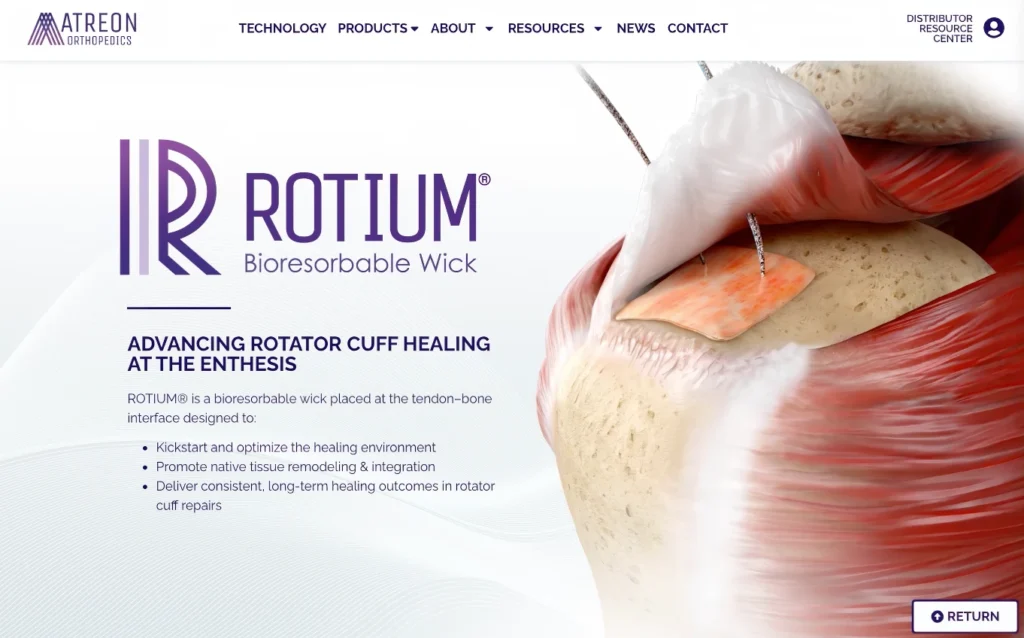 Atreon Orthopedics Web Preview