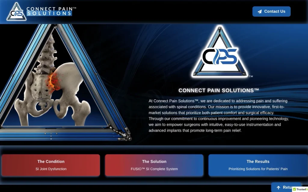 Connect Pain Solutions Web Preview