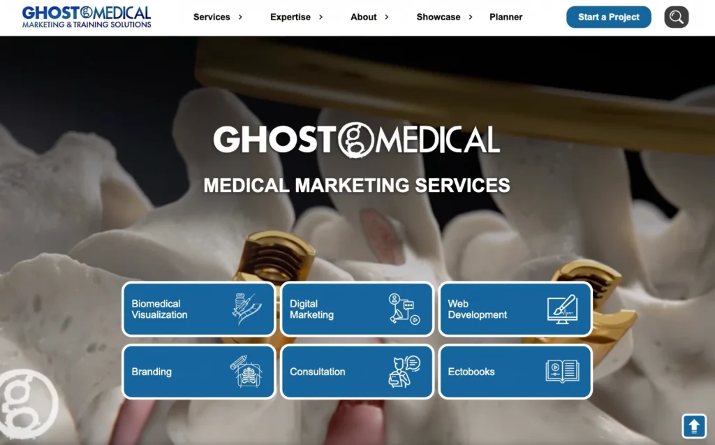 Ghost Medical Web Preview
